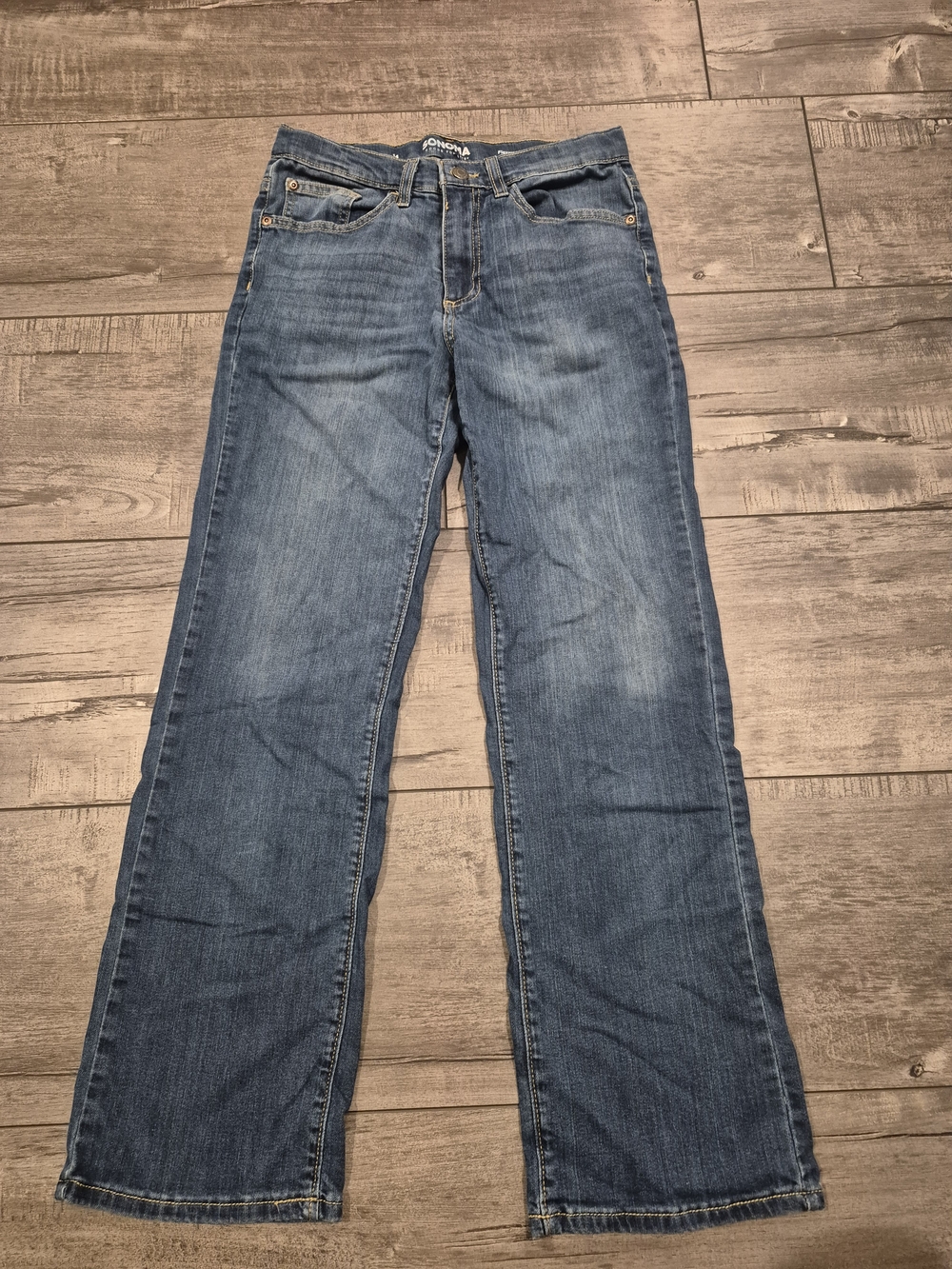 Sonoma Flexwear Boy's Bootcut Blue Jeans Size 14